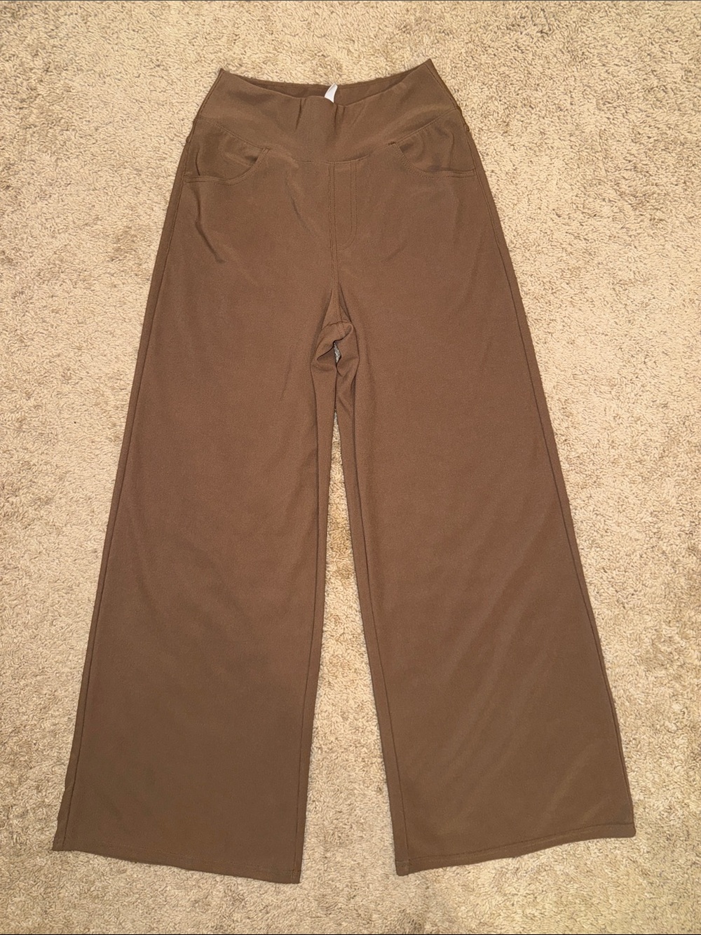 HALARA Brown Wide Leg Pants